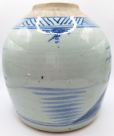 Gemberpot met rijke decoratie