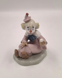 Lladro Nao "Clown met bal"