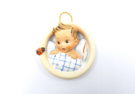 Hummel plaquette 'Child in bed' / 'Kind im Bett'