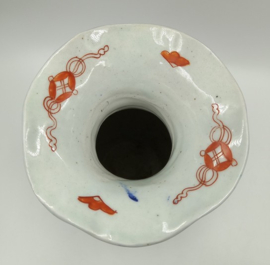 Set Imari vazen met floraal decor