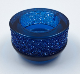 Shimmer theelicht dark blue 9400/000/624