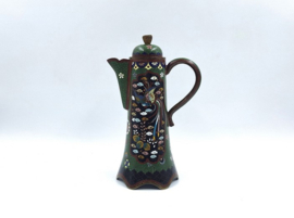 19e-eeuws Japans cloisonné theepotje
