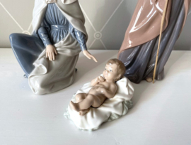 Nao Lladro - 3-delige kerststal