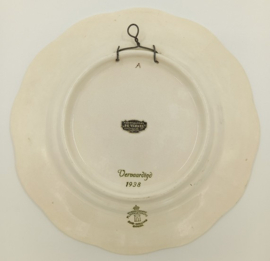 Bord t.g.v. de geboorte van prinses Beatrix