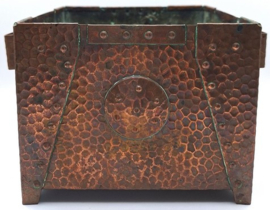 Koperen bakje arts and crafts