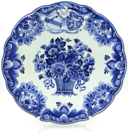 Delfts blauw bord Dieren