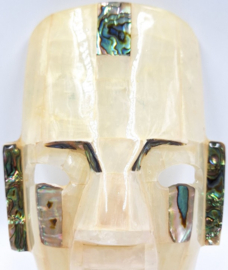 Mexicaans dodenmasker parelmoer