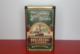 Groot blik “The Steamship Brand”