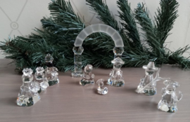 Swarovski 9-delige kerststal