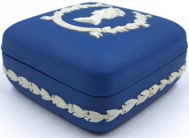 Wedgwood vierkant bakje Elisabeth Duke of Edinburgh
