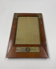 Houten art nouveau fotolijst