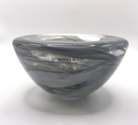 Kosta Boda - Waxinelichthouder grijs