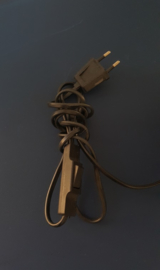 Lampvoet zwart met goud