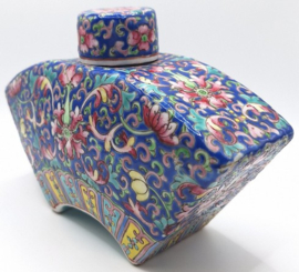 Waaiervormige Qianlong theebus