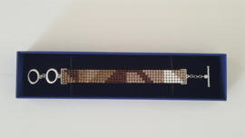 Swarovski armband met bruine kristallen