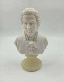 Kleine biscuit buste van Mozart