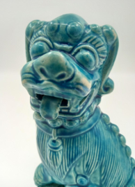 Chinese turquoise tempelleeuw