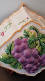 Le Cordon Blue puddingvorm met druivendecoratie