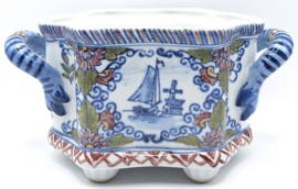 Makkum bloempotje hexagonaal