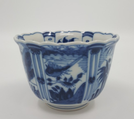 Makkum blauw/witte kraaikom nummer 292