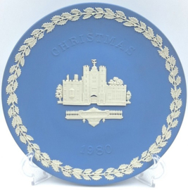 Wedgwood kerstbord uit 1980