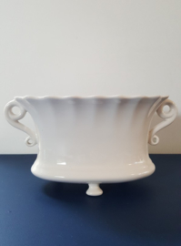 Witte jardinière van Zenith