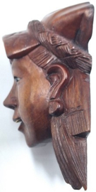 Indonesisch houten wandmasker