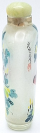 Snuff bottle vogel (met doosje)