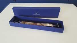 Swarovski armband met bruine kristallen