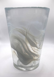 Witte vaas Kosta Boda