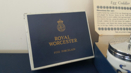Royal Worchester egg coddler set