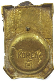 Vintage messing asbak