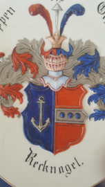 Duits aardewerk wapenschild