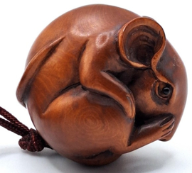 Japanse inro met ratjes