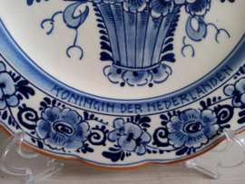 Herinneringsbord kroning koningin Beatrix