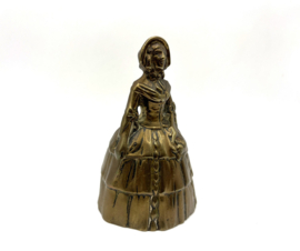 Messing tafelbel van dame