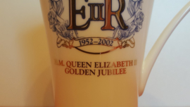 Kopje gouden jubileum Elizabeth II