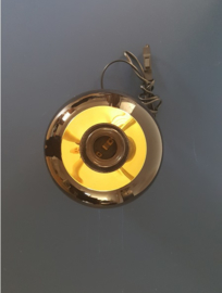 Lampvoet zwart met goud