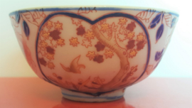 3 Japanse schaaltjes met floraal decor