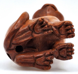 Netsuke van een kat