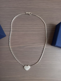 Swarovski ketting met hartje 1809006