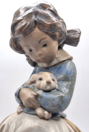 Lladro meisje met konijn