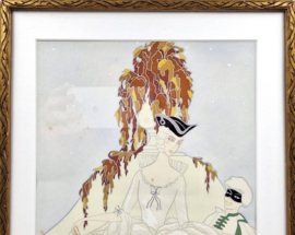 Pochoir Max Nimoy - 'Il romanzo d’amore'