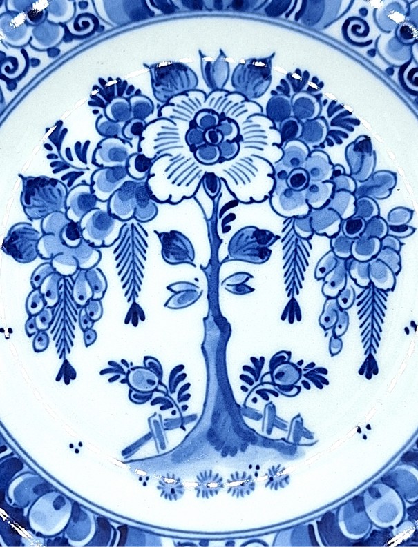 Delfts bordje 2068