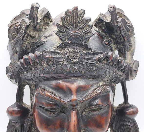 Chinees houten wandmasker