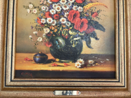 Kleurrijk stilleven door C. Pila