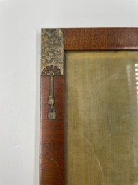 Houten art nouveau fotolijst