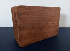 Houten kistje met inlegwerk