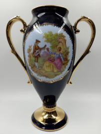 Grote vaas met oren van Limoges