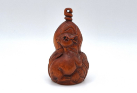 Netsuke van een rat